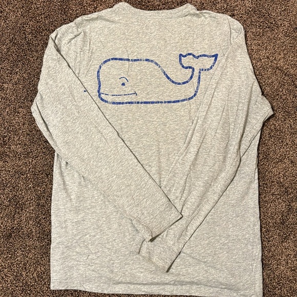 grey vineyard vines longsleeve tee - Picture 3 of 3